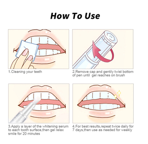 Stylo Blanchissant pour les Dents Violet V34 <span class=keywords><strong>Correction</strong></span> de Couleur Instantanée Sans Sensibilité Usine de Blanchiment Dentaire PAP - Product Image 4