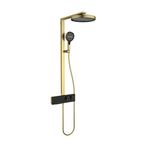 Brass <b>Shower</b> Head Set XL-085 Linear Top Spray With Knob Control For Bathroom Use - Product Image 1