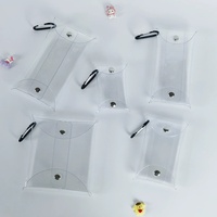 Sac de rangement suspendu en PVC pour enfants, pour poupées blind box, clés, écouteurs, rouges à lèvres et accessoires