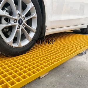 FRP <b>Mesh</b> Grid Fiberglass Grating for Platform, Walkway - Product Image 2