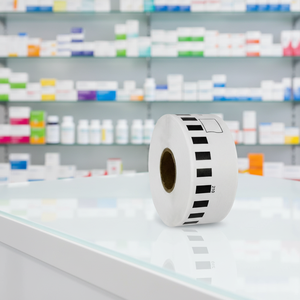 Rollo de Etiquetas Adhesivas Personalizadas Resistentes al Agua, Compatibles con Brother DK-22214, 12 mm de Ancho, para Uso Médico, Venta al Por Mayor de Fábrica - Product Image 5