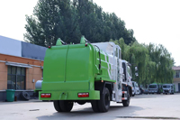 Camion à ordures de cuisine Dongfeng Furika 8CBM, camion de collecte des déchets alimentaires, camion compacteur hydraulique de déchets alimentaires