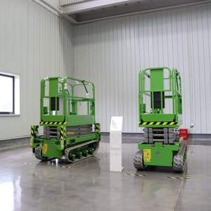 Gunting jalur hidrolik seluler, <span class=keywords><strong>Platform</strong></span> pekerjaan gunting listrik kompak untuk operasi dalam ruangan - Product Image 3