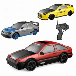 Popular Kids Electric Radio Model Car Toys 1/24 Simulation RC Wireless High Speed 4WD Remote Control Drift Racing Car For Adult