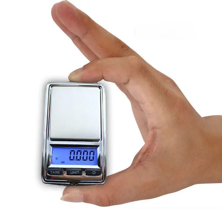 Benutzer definiertes Logo Tragbare Taschen waage Schmuck Gold Balance Gewichts waage Elektronische digitale Taschen waage LCD