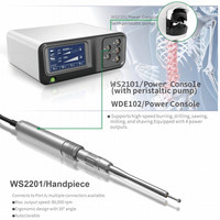 Système de perforateur micromoteur premium Well Trust 80000 tr/min pour craniotomie, neurochirurgie, orthopédie, colonne vertébrale, vétérinaire CE ISO