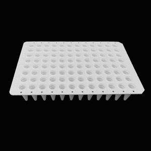 Placa de PCR de 96 Pocillos Yongyue Medical, 200L, Sin Borde, Fondo Cónico Blanco, Esterilizable, Microplaca de Laboratorio - Product Image 1