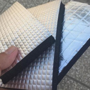 Nhà Máy Bán buôn vật liệu xây dựng cao su tấm cách nhiệt với lá nhôm - Product Image 4