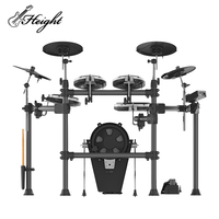 Kit de batterie électronique pliable OEM TDX-25II avec double déclencheur, 5 pads, 3 cymbales et mailles en silicone