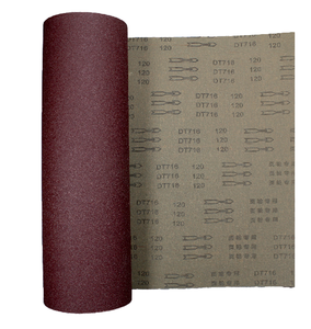 1.4m x 50m Jumbo chà nhám vải cuộn 167/517 P40-320 Giấy nhám với móc và vòng lặp ủng hộ hình vuông - Product Image 6