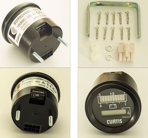 Medidor de Batería Curtis 803, Horómetro para Montacargas Eléctrico, 24v 48v <span class=keywords><strong>BDI</strong></span> - Product Image 4