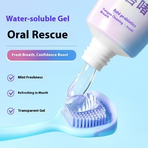 Hiệu quả lưỡi sạch kem Probiotic sơn gel mà Freshens hơi thở và loại bỏ mùi hôi lưỡi <span class=keywords><strong>scraper</strong></span> sản phẩm - Product Image 3