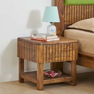 Elegant Design Wooden <b>Bedside</b> <b>Table</b> Drawers Nightstand Bedroom Furniture with <b>Antique</b> Finished Nightstand for Bedroom Decoration - Product Image 2