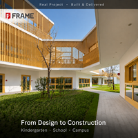 Service de conception de bâtiments scolaires et de villas en architecture tout-en-un |   Plans de maison modernes écologiques, dessins CAO, rendu 3D