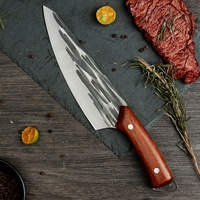 Haute qualité en acier barbecue Camping os coupe couteau à trancher Chef filet poisson couperet couteau cuisine hacher couteau à désosser