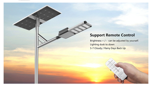 Lampe solaire intégrée à haute efficacité énergétique pour extérieur, IP65, lampadaire solaire - Product Image 6