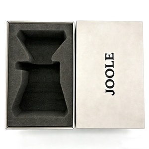 Caja de Regalo Blanca Ecológica Reutilizable Tipo <span class=keywords><strong>Libro</strong></span> para Ampollas, Sueros y Sets de Cosméticos, con Inserto de EVA y Logotipo Personalizado en Lámina Dorada - Product Image 6