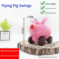 Vente en gros Capybara Voiture à rétrofriction Jouet anti-stress souple extensible et déformable à presser Cadeau de bureau