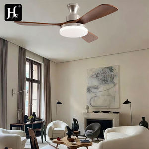 Ventilador de Techo Moderno Retro con Luz LED, Diseño Industrial de Metal, Control Remoto - Ventilador de Techo Moderno Retro con Luz - Product Image 6