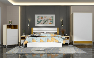 Foshan precio de fábrica al por mayor blanco cuatro temporadas de cinco estrellas de lujo muebles de <span class=keywords><strong>hotel</strong></span> - Product Image 2
