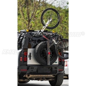<strong>Bike</strong> <strong>Trunk</strong> Mount <strong>Rack</strong> <strong>Bike</strong> Spare Tire Mounted <strong>Rack</strong> Hitch Mount Chin Body Kit For Land Rover Defender 2020-2025 Car Accessories - Product Image 5