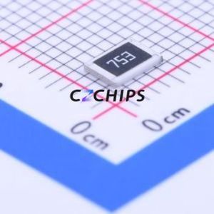 Résistance SMD CR1812J75K0E04Z 1812 (Type : Film Épais) (Résistance : 75 kOhm Précision : 5 %) - Product Image 1