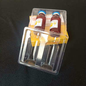 ที่ใส่ขวดพลาสติกสำหรับยา, 25 มล. x 2 ขวด, บรรจุภัณฑ์พลาสติกแบบพีวีซี, ผลิตภัณฑ์บรรจุภัณฑ์พลาสติก - Product Image 1