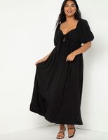 Nouvelle Collection Été Grande Taille Robe Imprimée à Bretelles Devant pour Femme, Robe de Plage Courte à Manches Courtes Grande Taille