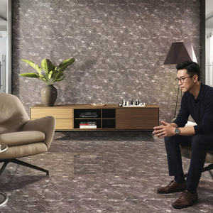 Azulejos de Porcelana de Mármol Roar Brown de 600x1200 mm, Doble Carga, Acabado Brillante, para Piso y Pared, Calidad Premium - Product Image 6