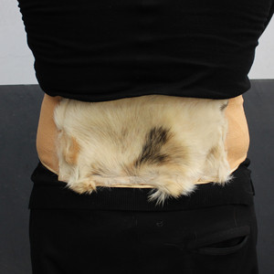 Ceinture de soutien lombaire en cachemire, réglable, pour adultes, protection lombaire, thérapie par la chaleur, ajustement universel - Product Image 2