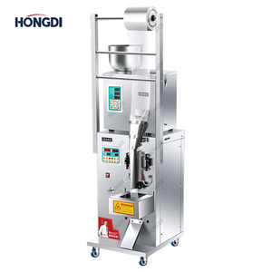 Machine d'emballage verticale automatique électrique de haute précision pour films en rouleau, scellage plastique pour l'emballage de granulés alimentaires et chimiques - Product Image 1
