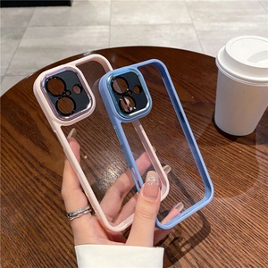 Funda Protectora de Lujo para Teléfono, Resistente a Impactos, con Anillo de Lente Metálico Electrochapado, TPU y PC Rígido Transparente, para iPhone 16 Pro Max 15 14 13 - Product Image 3