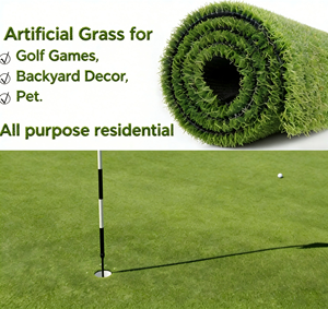 Césped Artificial Sintético para Exteriores, Alfombra Verde de Alta Simulación Realista para Jardín y Patio - Product Image 4