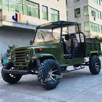 Nouveau modèle de camionnette chinoise en stock, 4x4, 250cc/350cc/500cc, Jeep électrique à quatre roues pour adultes, mini-jeep à vendre