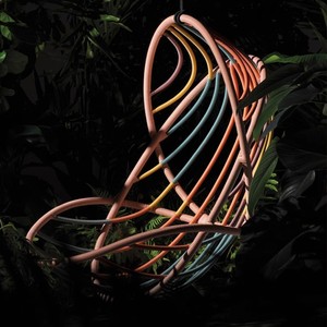 Silla Colgante Nórdica para Interiores y Exteriores, Columpio de Ratán, Silla Tipo Nido de Pájaro, <span class=keywords><strong>Cuna</strong></span> para Hogar, Balcón, Patio, Muebles de Descanso - Product Image 3