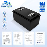 Prix de gros usine Batterie au lithium LiFePO4 25,6V 314Ah avec boîtier en acier robuste, 4000+ cycles, pour climatisation de stationnement de camion