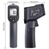 Infrared Thermometer Temperature Gun Non-Contact Laser Instant-Read Digital Laser Infrared Temperature Tester
