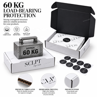 Boîtes en carton ondulé personnalisées, blanches et noires, pour colis de beauté, boîtes publicitaires en carton, boîtes mystère, boîtes d'emballage