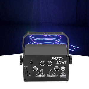 Projetor de Luz <span class=keywords><strong>Laser</strong></span> 3D DJ de Alta Potência para Festas ao Ar Livre, Mini Palco de Parque Temático, LED 2W RGB Cores Completas com Controle DMX512 IP33 - Product Image 2