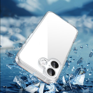 Biểu tượng tùy chỉnh in chống xước chống sốc PC TPU điện thoại trong suốt trường hợp đối với <span class=keywords><strong>iPhone</strong></span> 17 rõ ràng điện thoại di động Bìa - Product Image 3