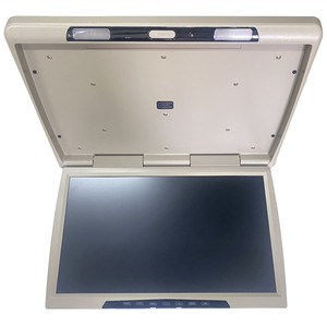 24-inch xe giải trí hệ thống USB lật mái núi gấp màn hình âm thanh stereo đầu ra FHD video cho van xe buýt trên không LCD TFT - Product Image 3