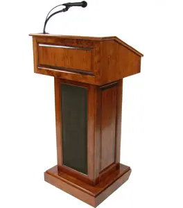 Lectern-008, fabrikada masif meşe ahşap kilise kürsü ve podiumlar özelleştirilmiş kilise mobilya daha fazla çeşit katı ahşap seçeneği