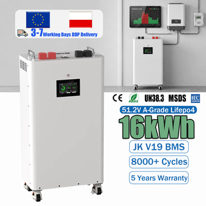 ตู้ LiFePO4แบตเตอรี่16kWh DDP 48V 51.2V JK V19 BMS ฟังก์ชั่นความร้อนตั้งตรงระบบพลังงานแสงอาทิตย์ - Product Image 1