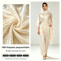 Tissu Jacquard Teint en Fil 100% Polyester Poids Moyen Largeur 150CM pour Jupes, Vêtements, Vestes et Confections de Mode - Vente en Gros Usine