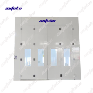 ห้องพ่นสีรถยนต์ไฟฟ้า AUTOKE <span class=keywords><strong>ATK</strong></span>-001 ระดับหรูหรา พร้อมผนังฉนวนใยหิน ระบบเตาดีเซล ได้รับการรับรองมาตรฐาน CE - Product Image 5