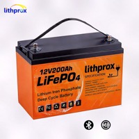 Baterai Skuter Mobilitas 12V200AH 100AH 120AH 150AH 200AH 300AH 1.2KWh 1.44KWh 1.8KWh 2.4KWh 3.6KWh LiFePO4 Kelas Tinggi