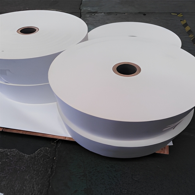 Double Side PE Coated Corrugated Paper Roll 170gsm Waterproof Food Safe Eco-friendly for Packaging Offset Printing Cup Bottom