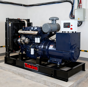 120千瓦150千瓦安柴油发电机组50/60赫兹1单相220/380/400伏带散热器适用于超市中型工厂 - Product Image 4