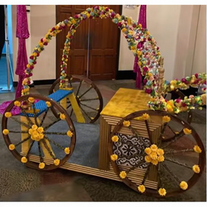 Increíble Carruaje de Entrada para Parejas en la Recepción, Divertido Carruaje de Entrada para Novios, Entrada de la Novia en un Carruaje Bellamente Diseñado, Reino Unido - Product Image 1