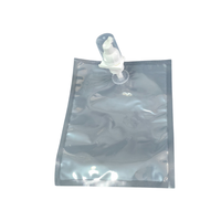 Sac thermoscellé de 1000ml Sachet d'emballage de désinfectant pour les mains Sac distributeur de liquide de savon flexible pour usage hôtelier